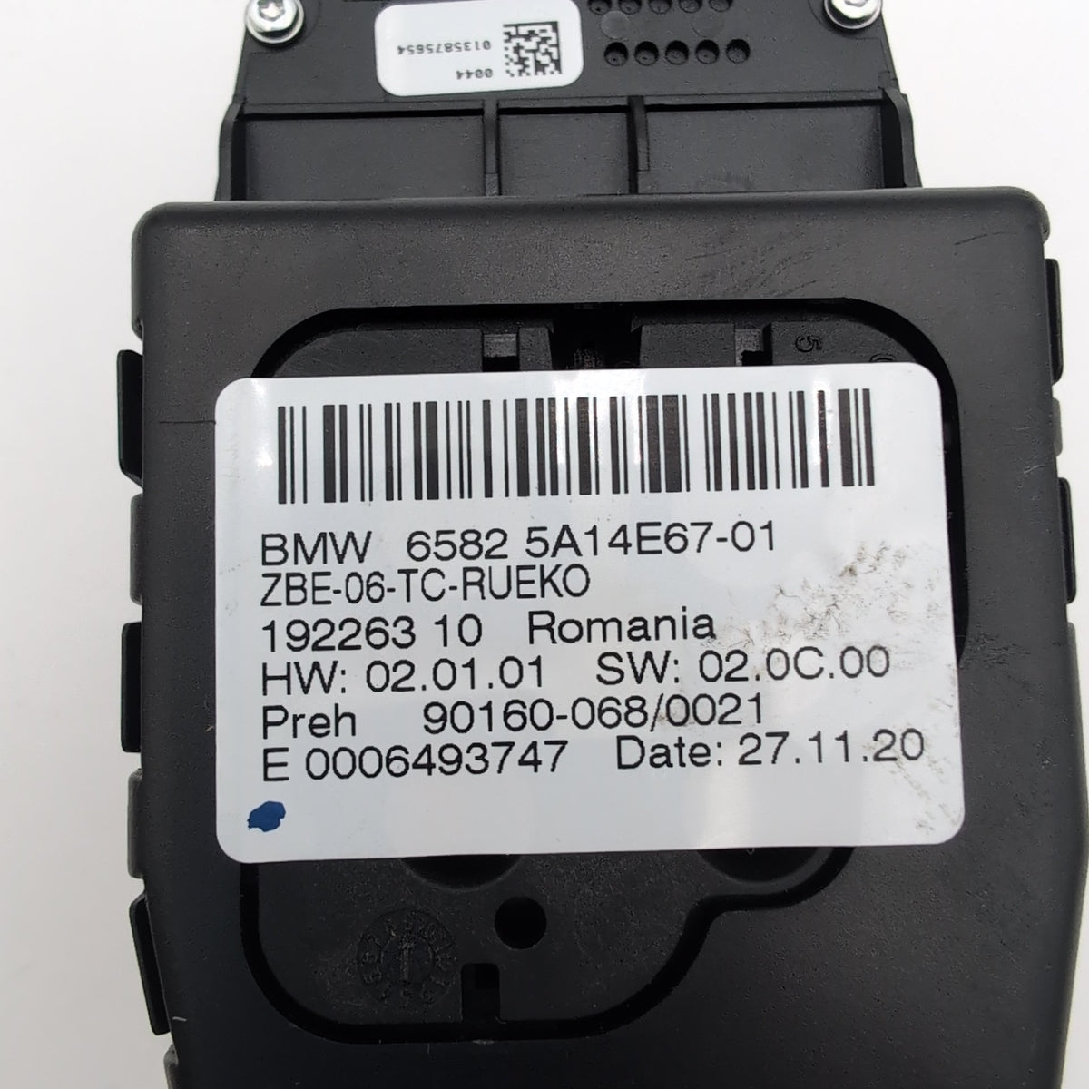 2017 - 2021 BMW i3 i3s I01 iDrive Navigation Media Switch Knob 5A14E67