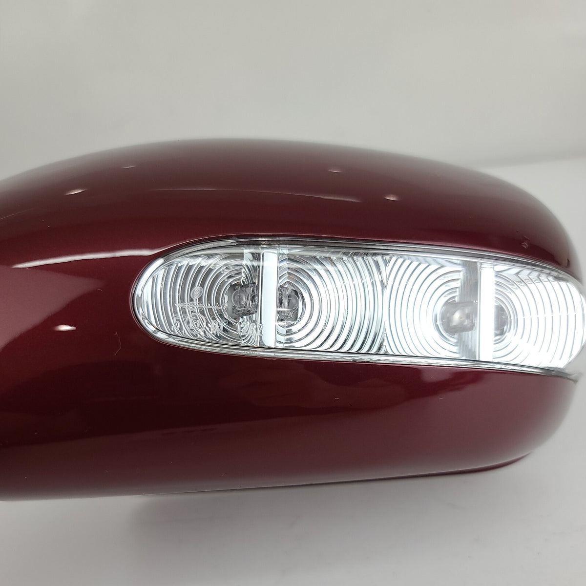 2003- 06 Mercedes W211 E320 E500 Left Side View Door Mirror Cap Cover Burgundy