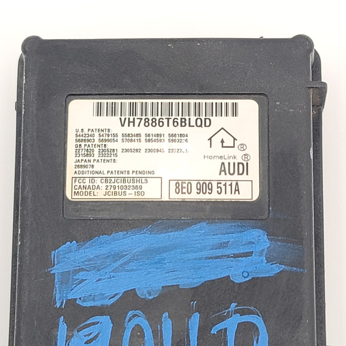 2007 2008 2009 Audi A4 Q7 Homelink Garage Transmitter Control Module 8E0909511A