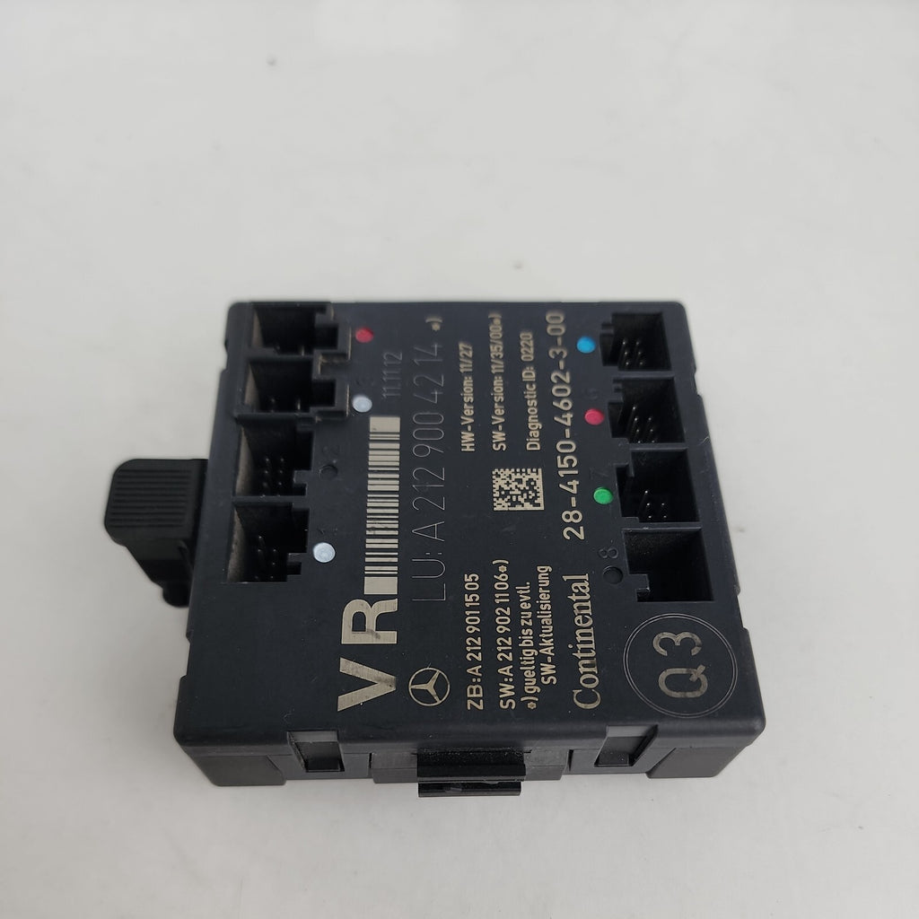 08-18 Mercedes W204 C250 E400 C300 Front Right Side Door Control Module