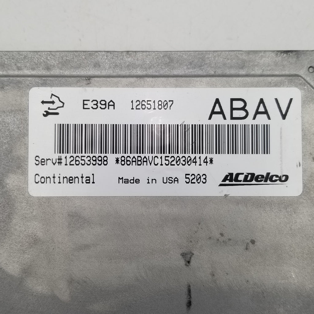 2013 2014 2015 2016 BUICK VERANO Engine Computer Control Module OEM ECM 12651807
