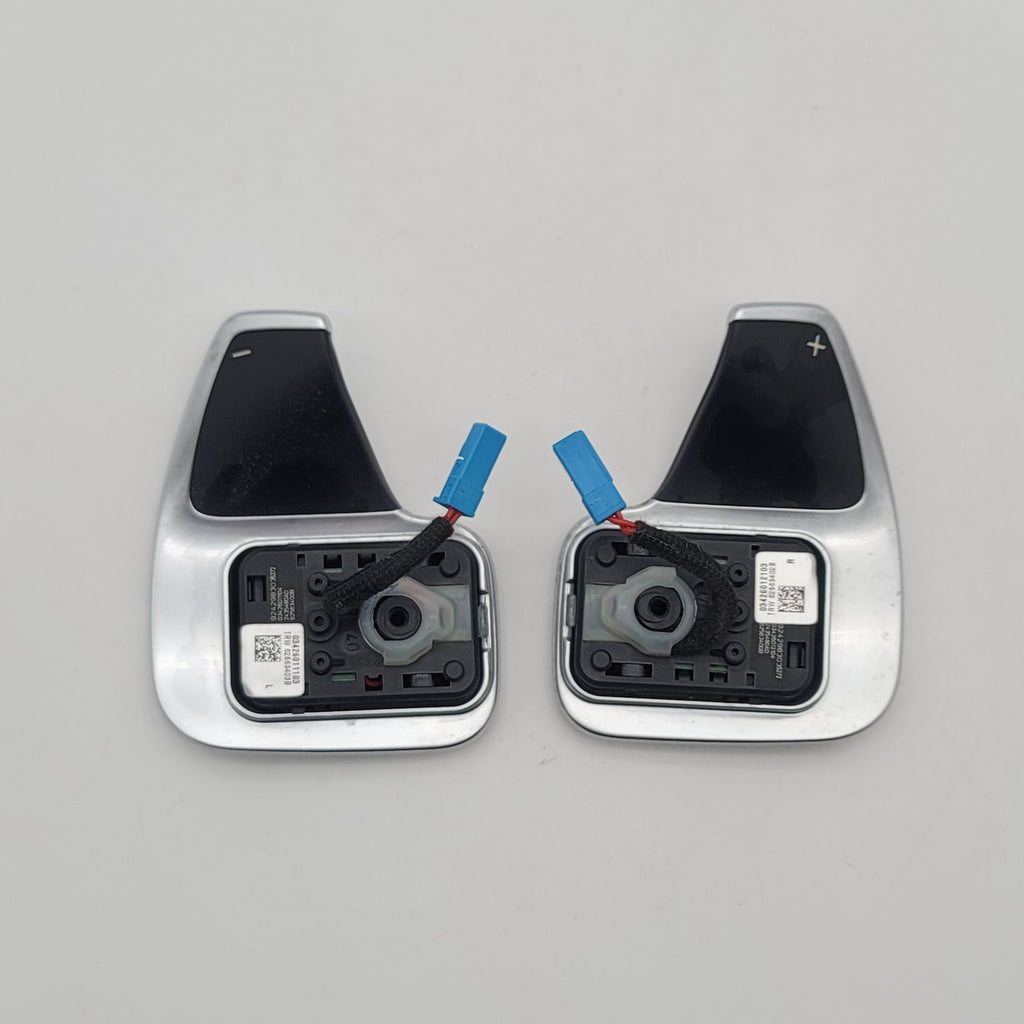 2014- 2016 BMW 428i Steering Wheel Paddle Shifter Set Up Down 62563402 62563403