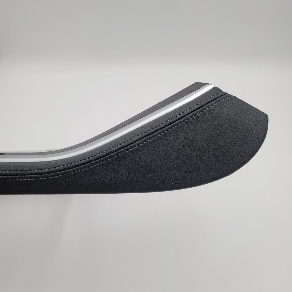 2022 2023 2024 BMW X5 G05 Center Console Bezel Trim Finish Panel Black Leather
