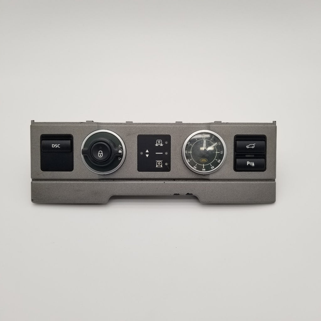 2003 2004 2005 2006 Range Rover Dash Clock Trunk Opener DSC Control Switch Panel