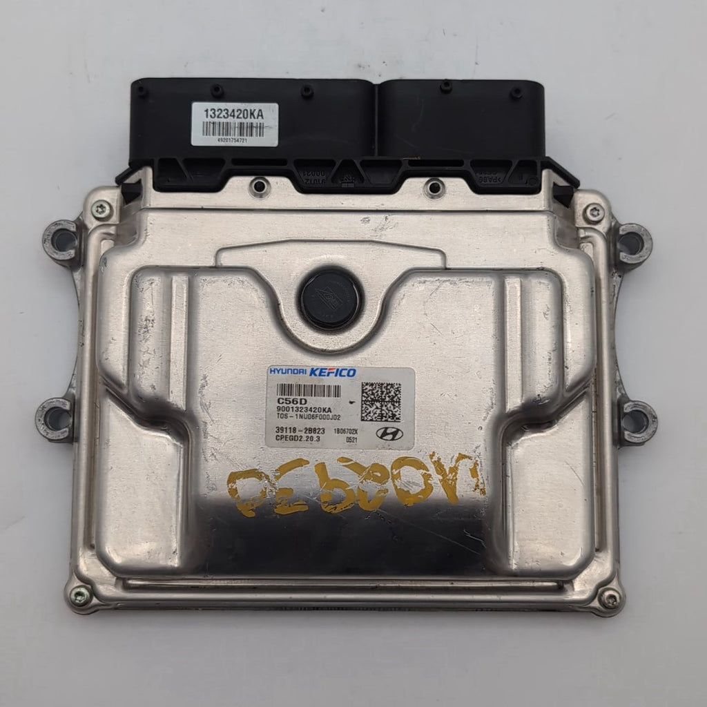 2018 2019 2020 2021 Hyundai Kona Engine Computer Control Module ECU 39118-2B823