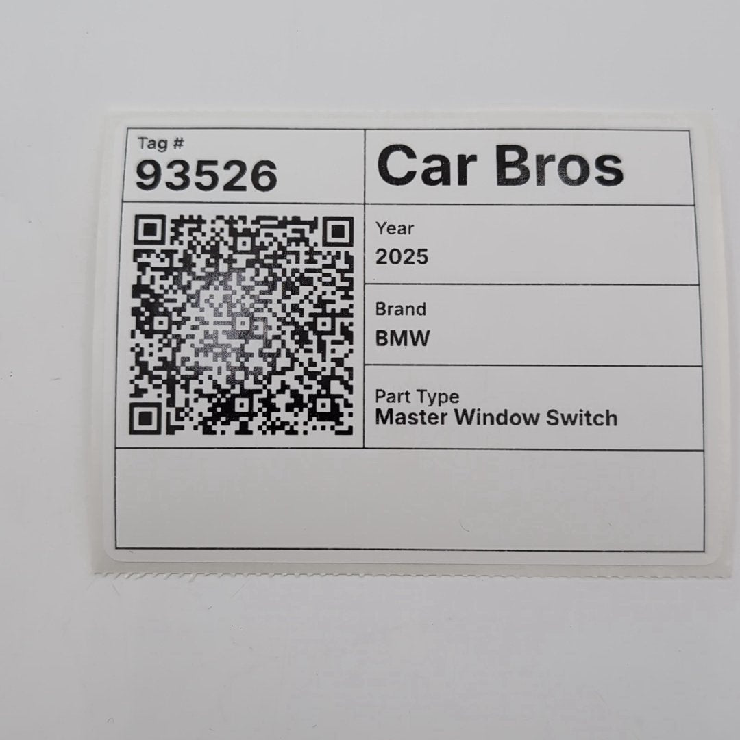 2024 2025 2026 BMW 540i 530i 550e i5 G60 Driver Master Window Switch 5A7CB16