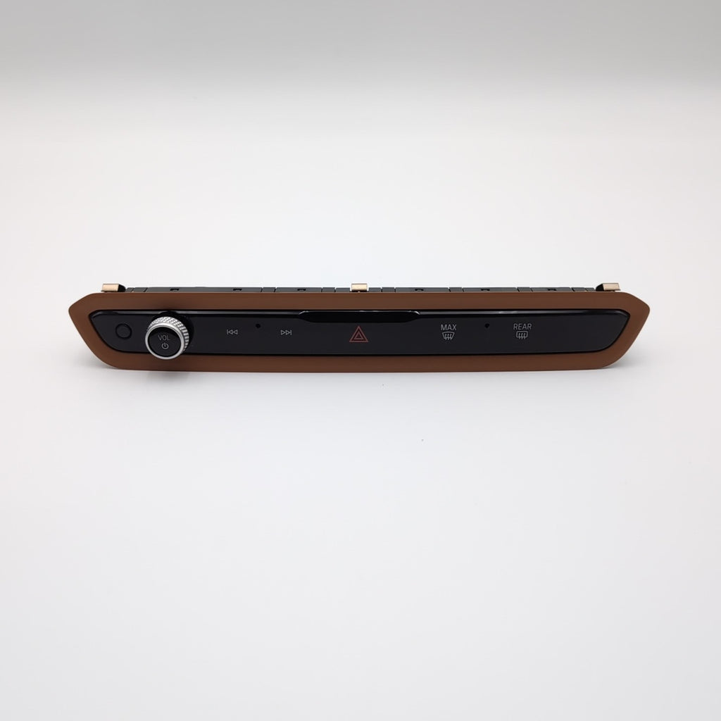 2022 - 2026 BMW M340i G20 i4 430i G26 Front Dash Radio Control Panel Cognac Trim