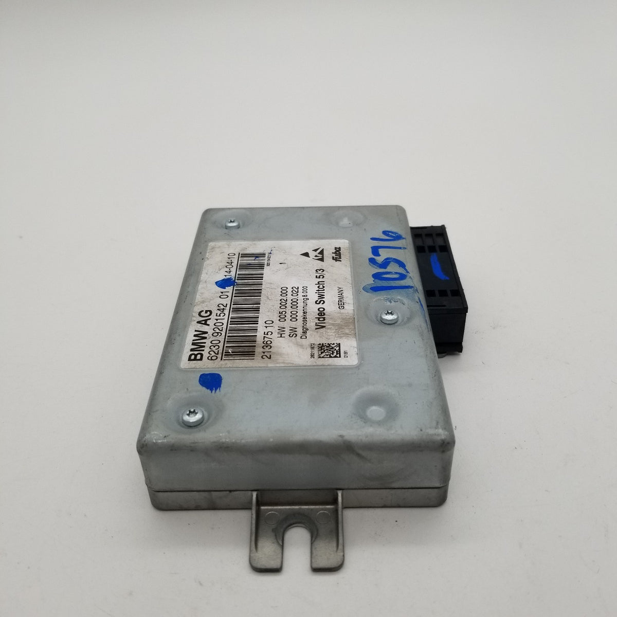 2011 BMW 750i F01 DVD MULTIMEDIA VIDEO SWITCH CONTROL MODULE 9201542