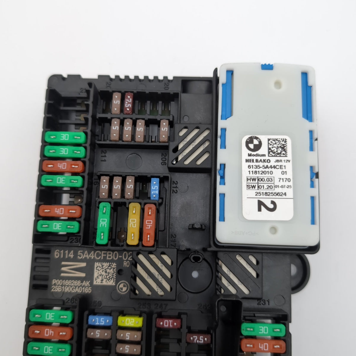 2022 - 2026 BMW 330i G20 G42 Rear Power Distribution Fuse Box 5A4CFB0