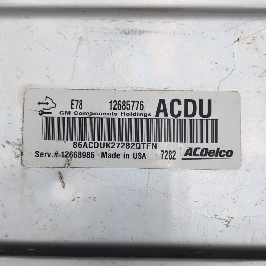 2017 2018 Chevrolet Trax Engine Computer Control Module ECM OEM 12685776