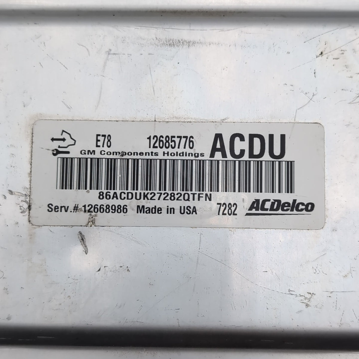2017 2018 Chevrolet Trax Engine Computer Control Module ECM OEM 12685776