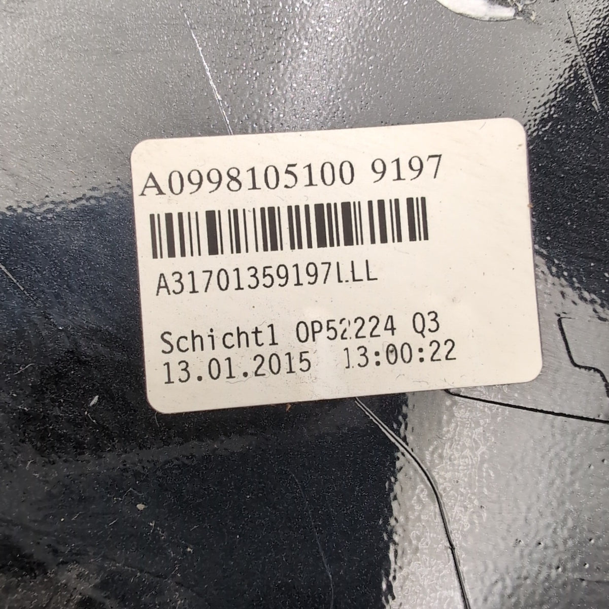 2014- 2020 Mercedes C W205 S W222 E W213 Left Side Mirror Cover Cap A0998105100