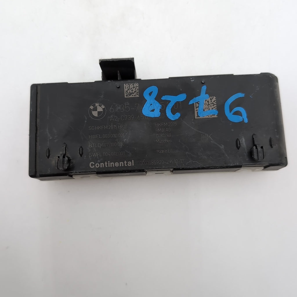 2018 BMW 530i 540i Trunk Deck Lid Control Module 7491951