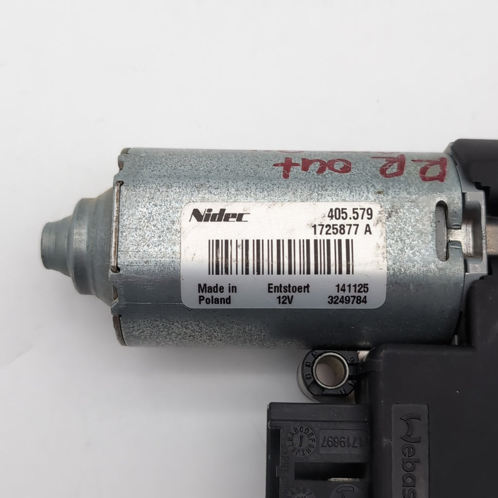 2012- 2016 Porsche 991 911 Coupe Rear Right Sun Roof Motor 99162421103