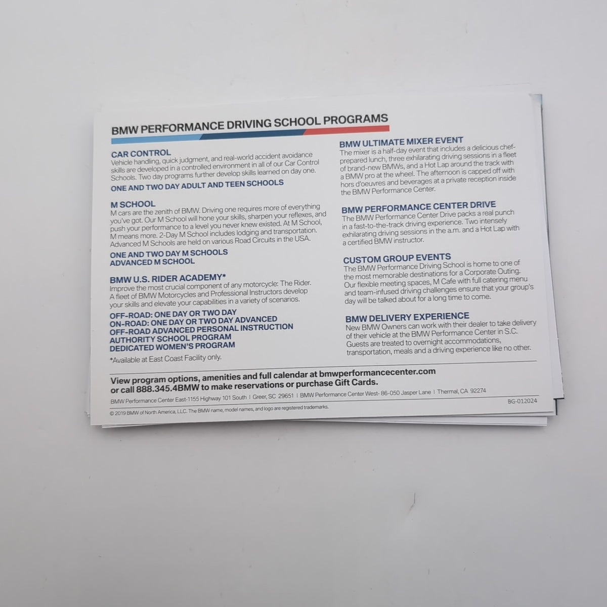 2024 BMW X3 Owners Manual Set with Case OEM