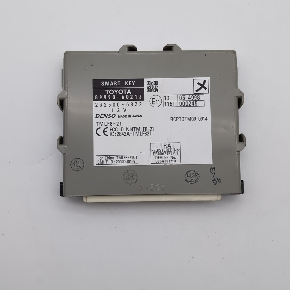 2014 Lexus GX460 Smart Key Keyless Entry Control Module OEM 89990-60213