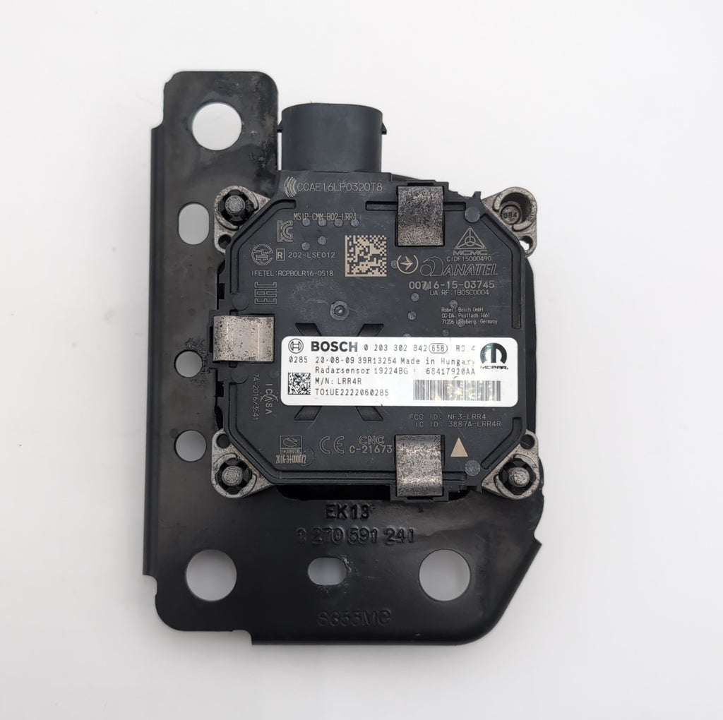 2019 2020 2021 Jeep Compass Adaptive Cruise Distance Radar Sensor OEM 68417920AA