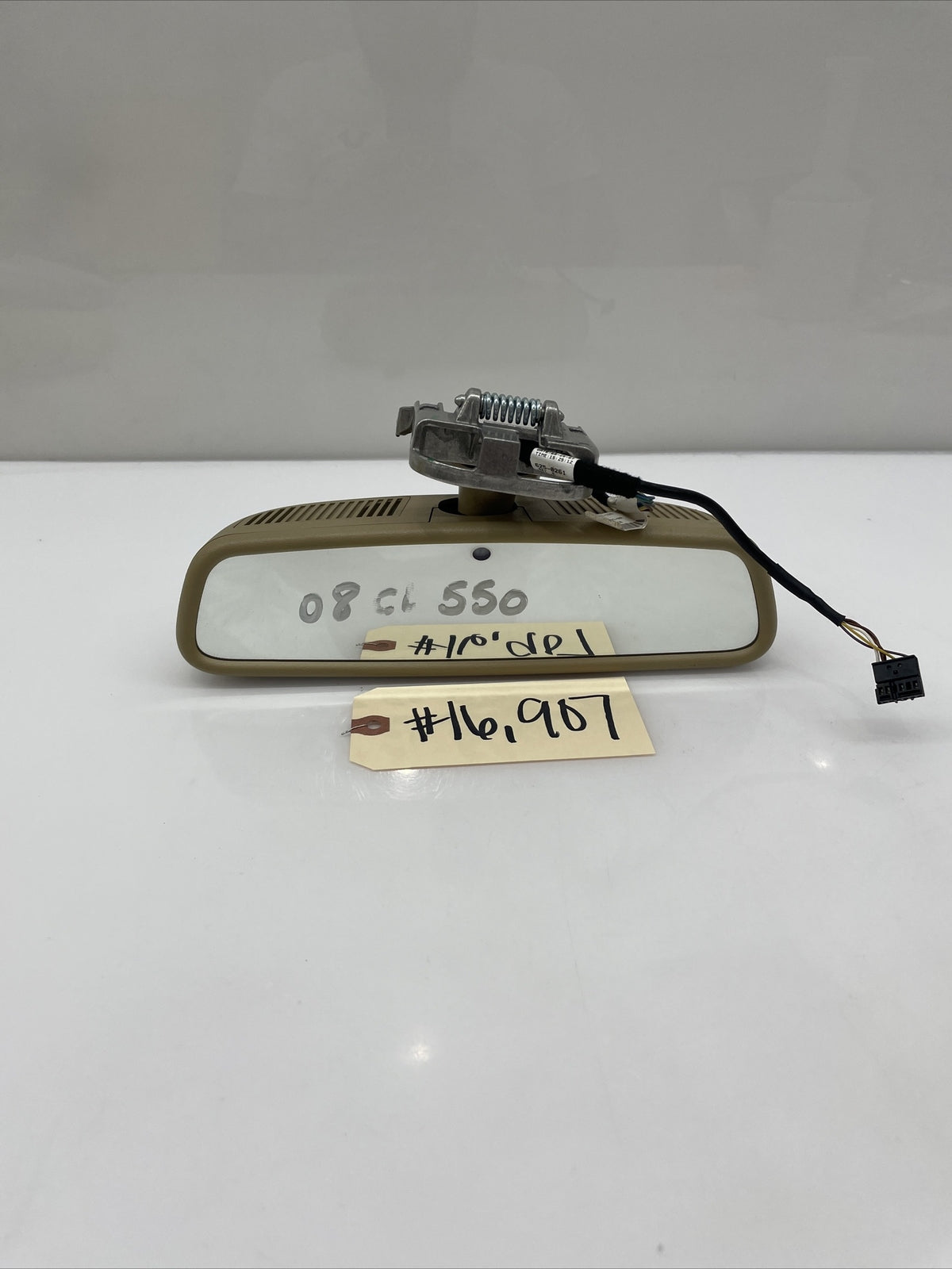 2007- 2010 Mercedes W216 Cl63 Amg Cl550 Cl600 Interior Rear View Mirror Beige