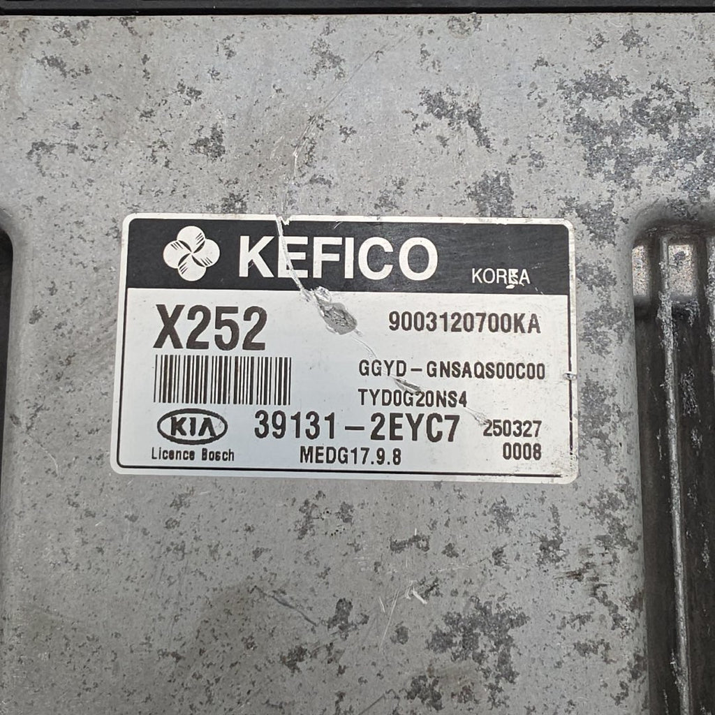2016 2017 Kia Forte 2.0L Engine Computer Control Module ECU 39131-2EYC7