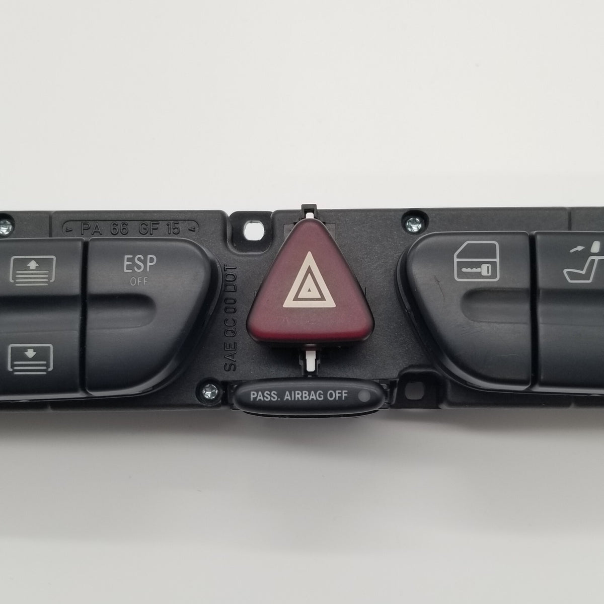 01-04 Fits Mercedes CLK500 CLK-Class Center Dash Control Switch Panel Oem