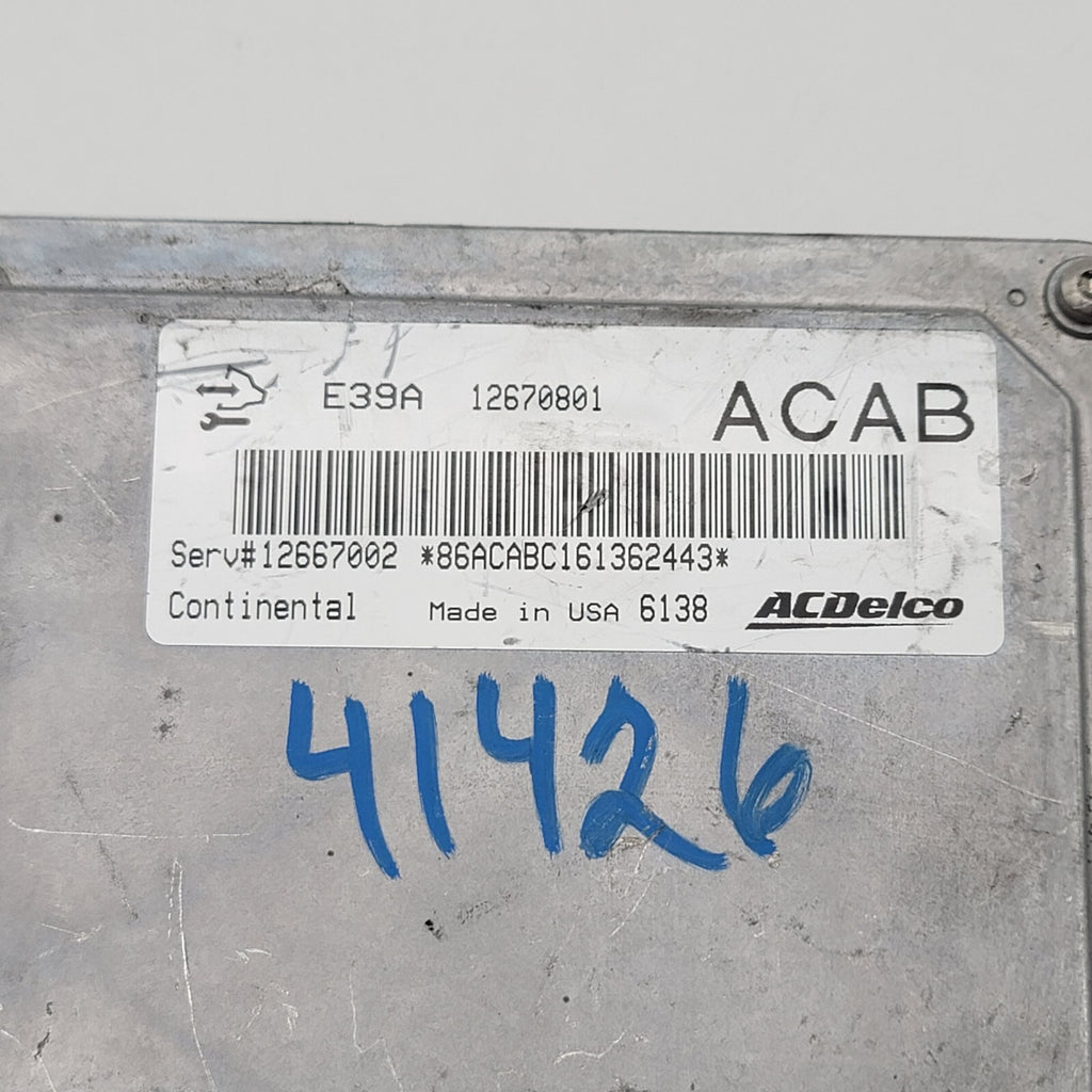 2017 Gmc Terrain Engine Computer Ecu Pcm Ecm Pcu Oem 12670801 AWD