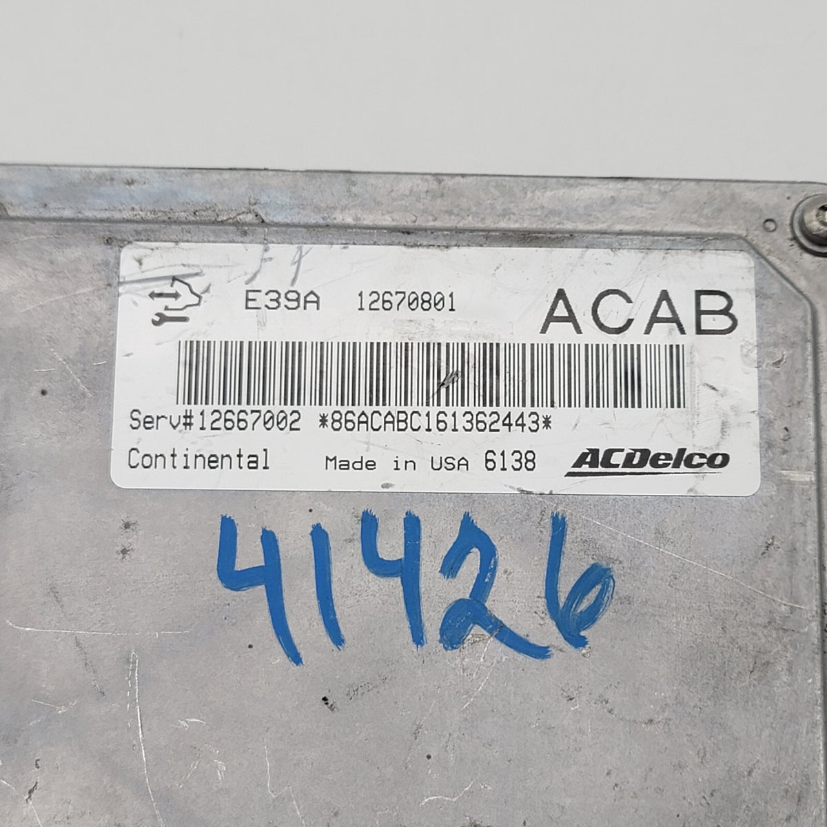 2017 Gmc Terrain Engine Computer Ecu Pcm Ecm Pcu Oem 12670801 AWD