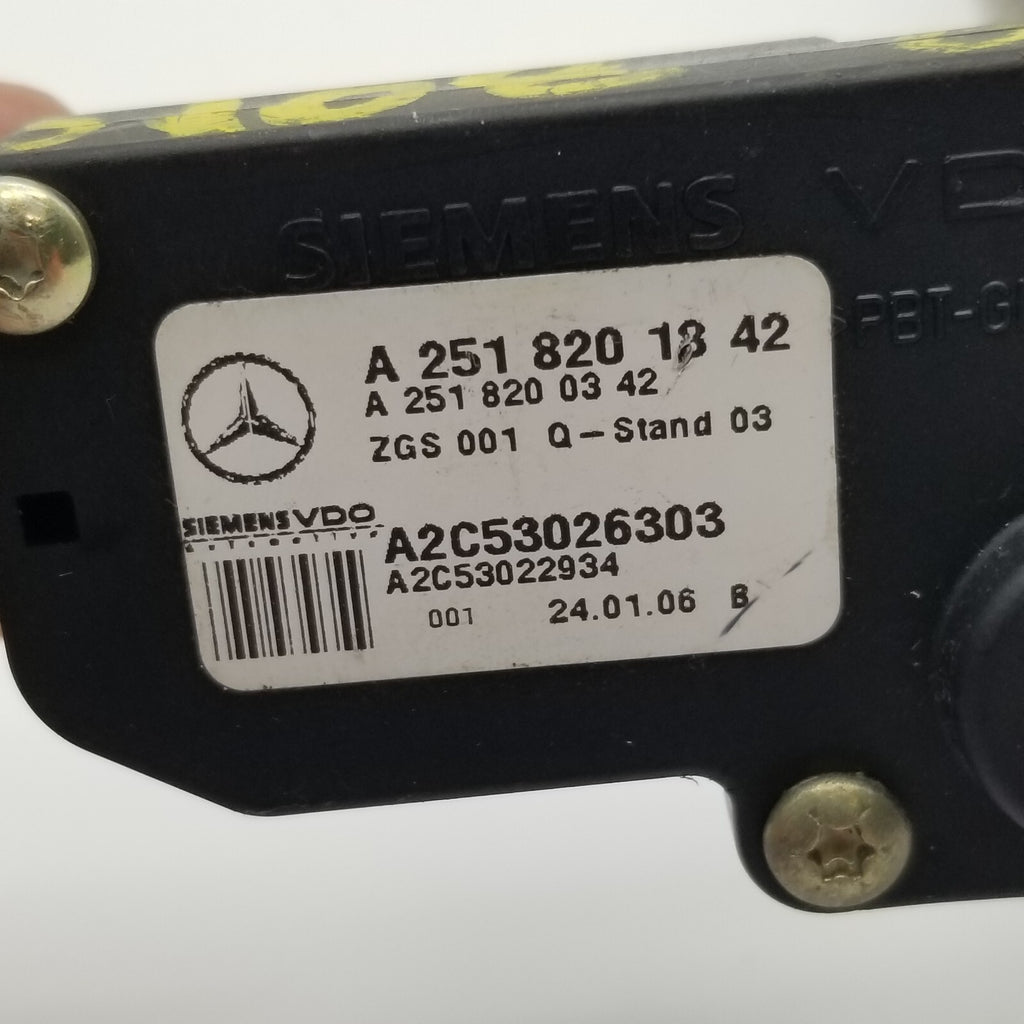 06-13 Mercedes W251 R500 R320 R63 AMG Rear Right Side Quarter Window Motor OEM