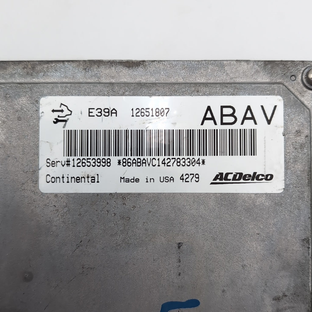 2013- 2016 GM Equinox Terrain Verano Engine Control Module OEM E39A 12651807