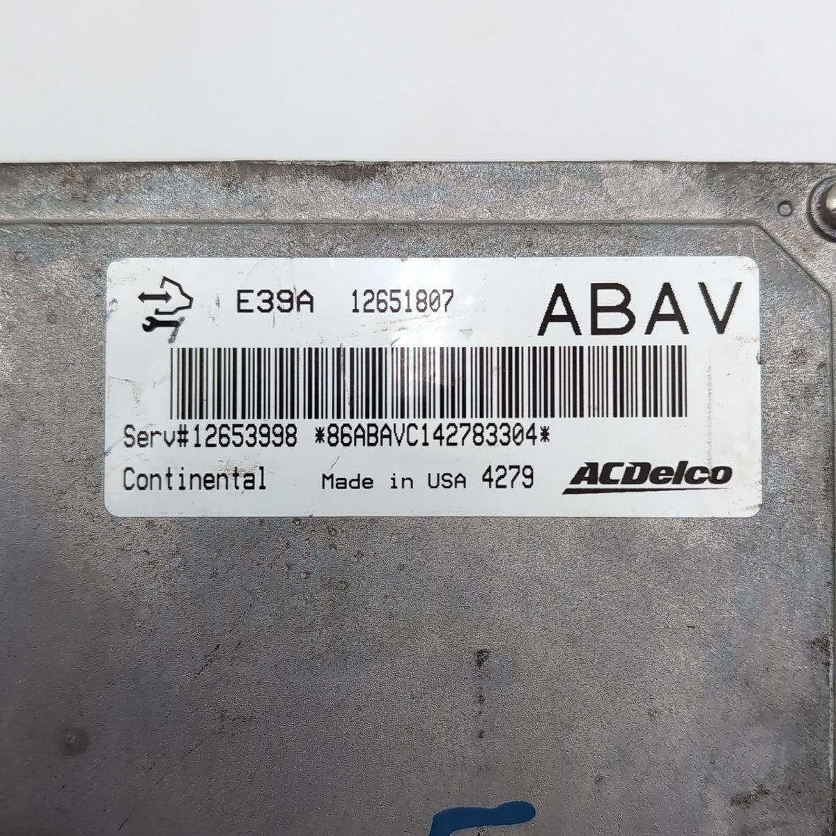 2013- 2016 GM Equinox Terrain Verano Engine Control Module OEM E39A 12651807