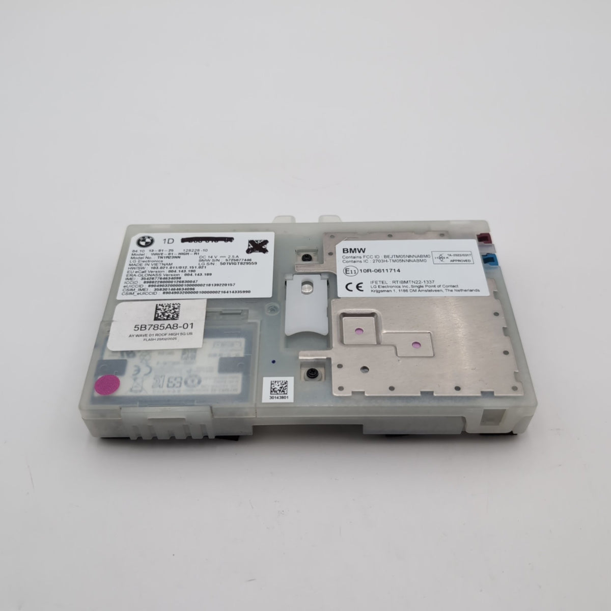 2023 - 2026 BMW G42 G20 G26 G60 F74 X2 X3 X5 X7 Antenna Telematic Control Module