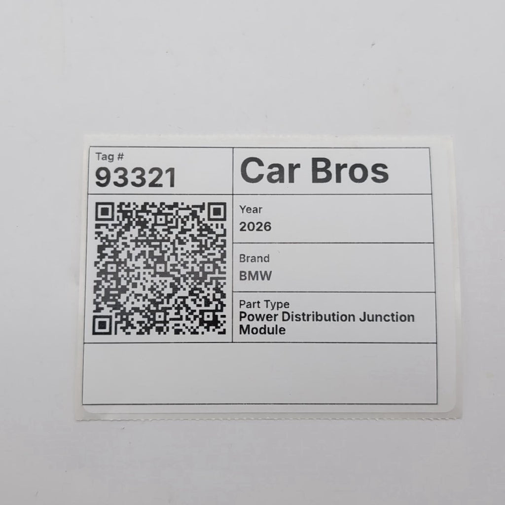 2021 - 2026 BMW X7 X5 Rear B+ Junction Point Terminal Fuse Box 8717954