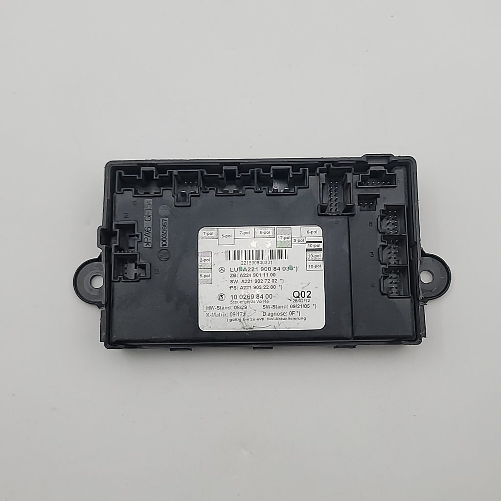 2010- 13 Mercedes W221 S400 S550 S63 Front Right Passenger Door Control Module