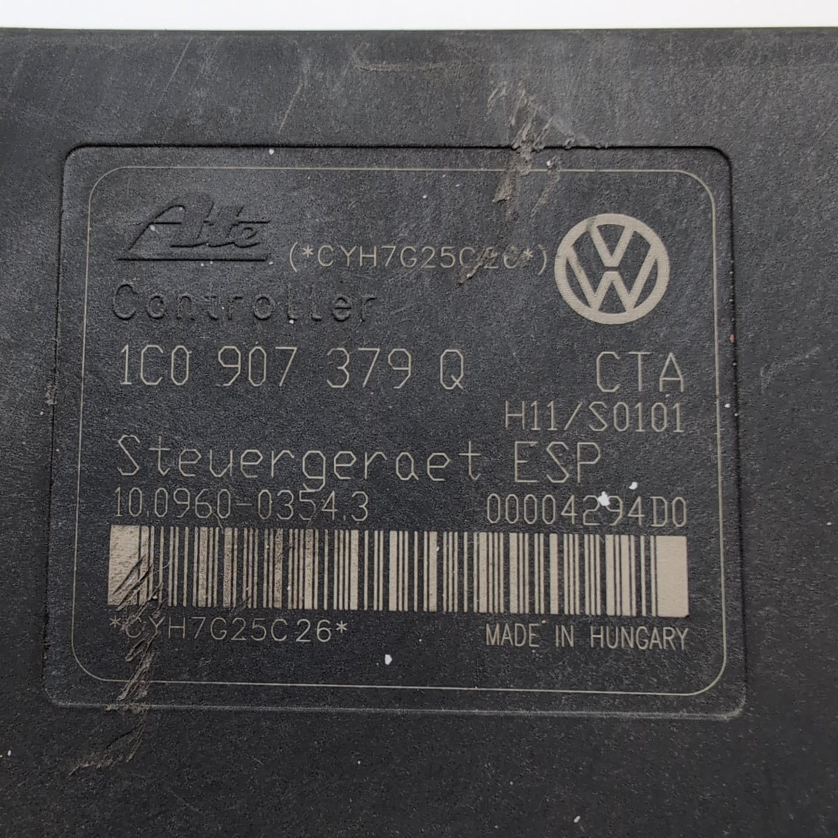 2006 - 2010 Volkswagen Beetle ABS Anti Lock Brake Pump Control Unit 1J0614517M