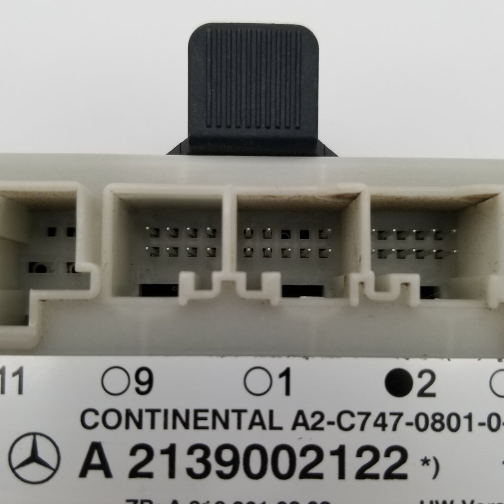 2019 MERCEDES W222 S560 S CLASS LEFT DRIVER FRONT DOOR CONTROL MODULE UNIT OEM