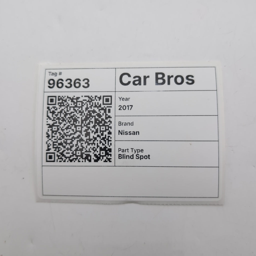 2016 - 2020 Nissan Rogue Rear Left Blind Spot Radar Sensor 284K16FL0A