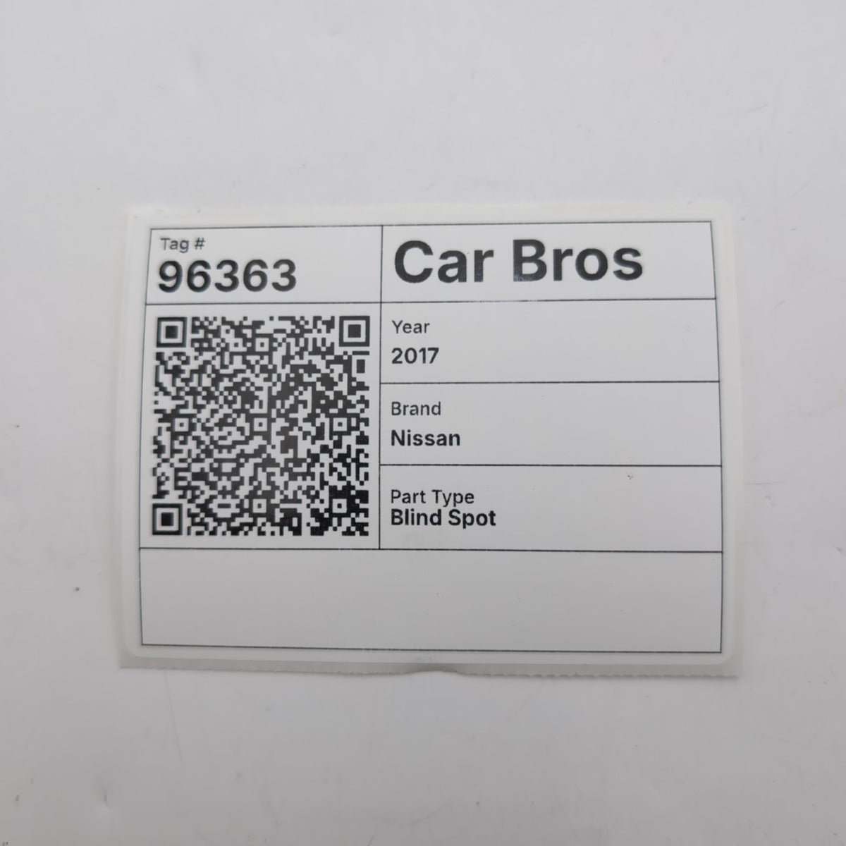 2016 - 2020 Nissan Rogue Rear Left Blind Spot Radar Sensor 284K16FL0A