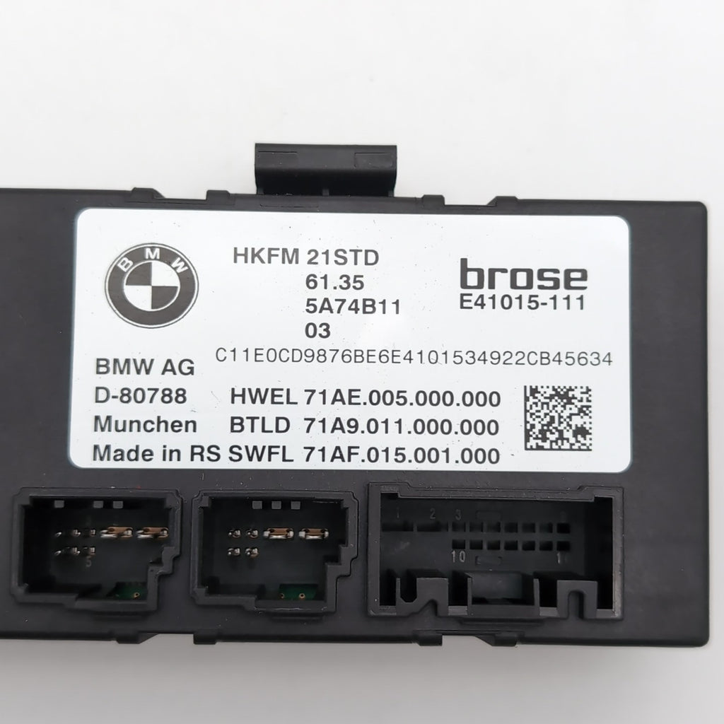 2023 2024 2025 BMW G60 XM X1 X2 X3 Trunk Lid Liftgate Control Module 5A74B11