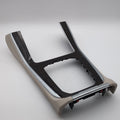 2019 - 2025 BMW X5 Center Console Trim Fineline Stripe Brown 9865022