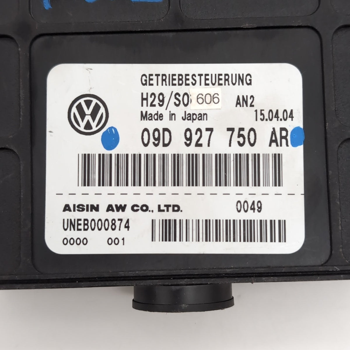 2005 2006 Porsche Cayenne Transmission Control Module TCM TCU OEM 09D927750AR