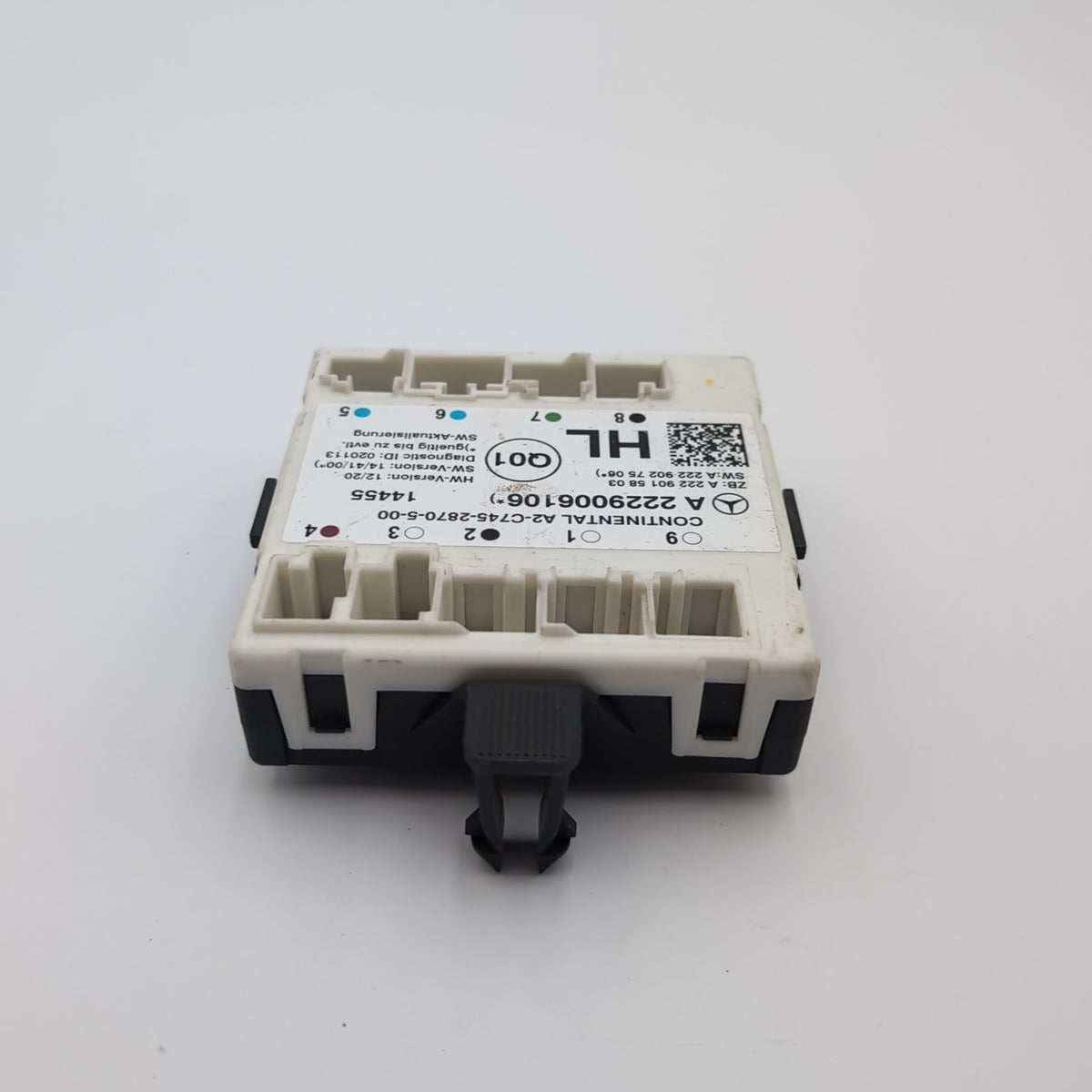 2015- 2018 Mercedes C300 W205 Rear Left Door Control Module A2229006106