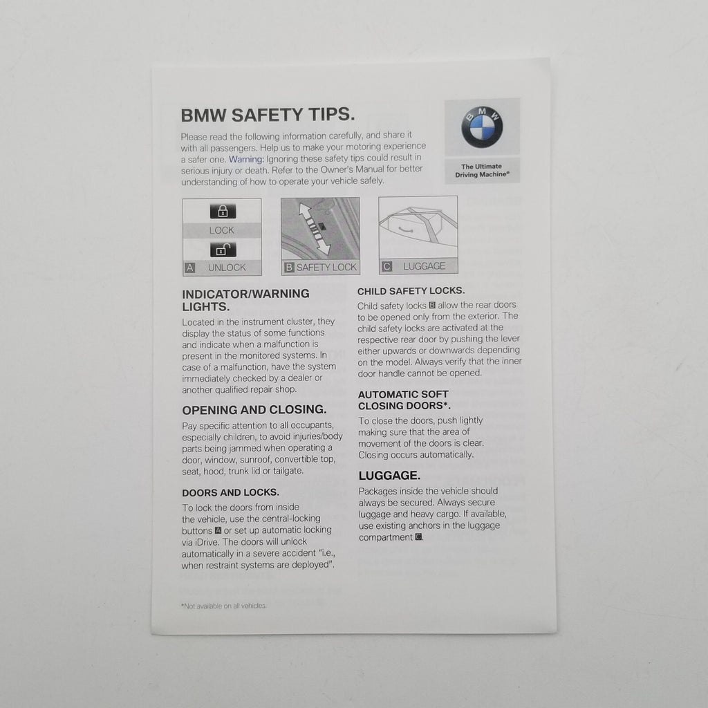 2023 BMW 5 Series Sedan Owners Manual Book Set With Case Free Shipping