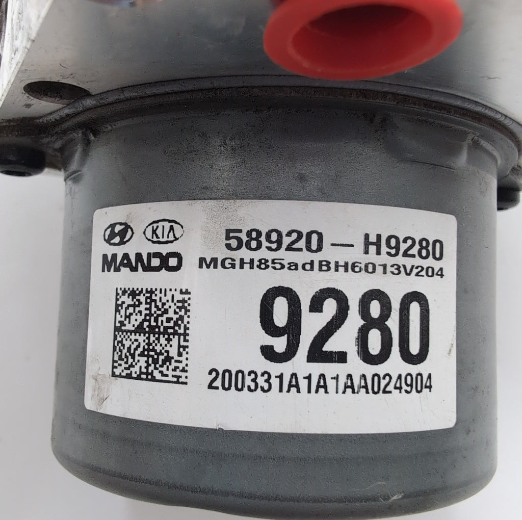 2020 2021 2022 Kia Rio 1.6L ABS Anti Lock Brake Pump Control Unit 58920-H9280