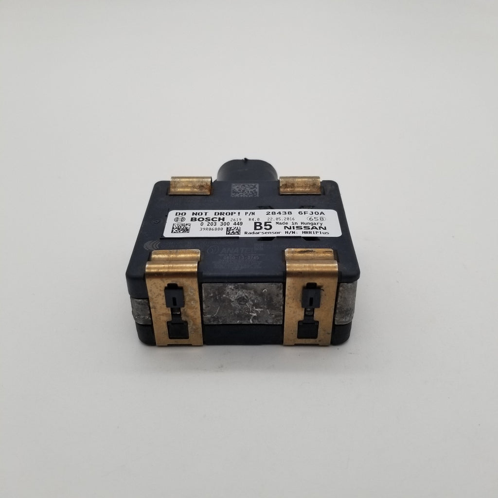 2015- 2017 NISSAN ROGUE FRONT CRUISE CONTROL DISTANCE RADAR SENSOR 284386FJ0A