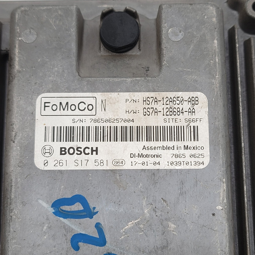 2017 FORD FUSION Engine Control Module ECU ECM OEM HS7A12A650ABB