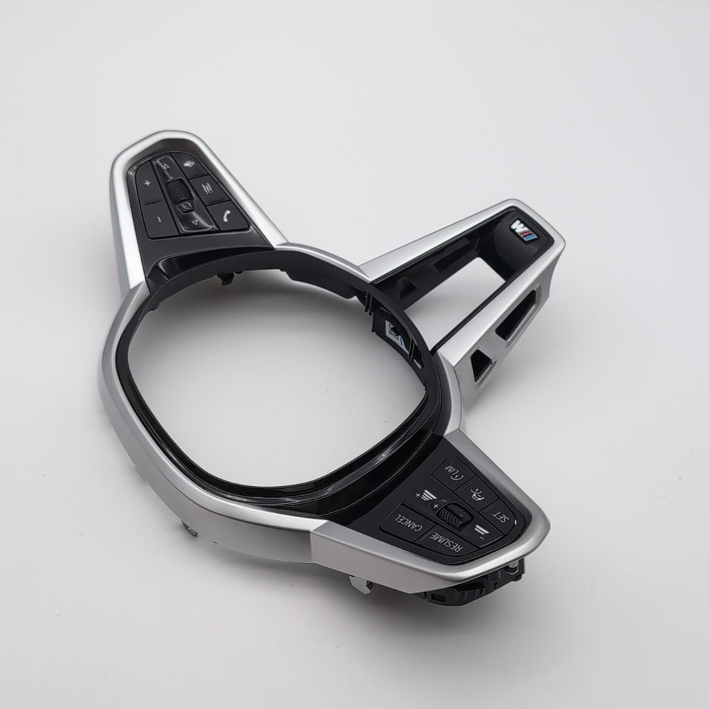 2025 BMW 3 4 G20 G21 G22 G26 M Steering Wheel Trim w/ Cruise Phone Audio Buttons