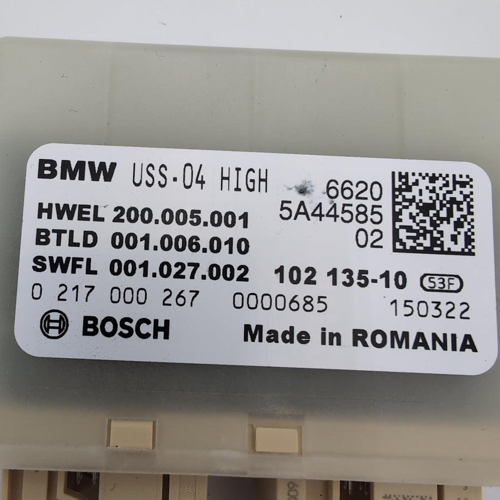 2019 - 2025 BMW G20 G22 G26 G30 G12 USS High Ultrasonic Parking Sensor Module