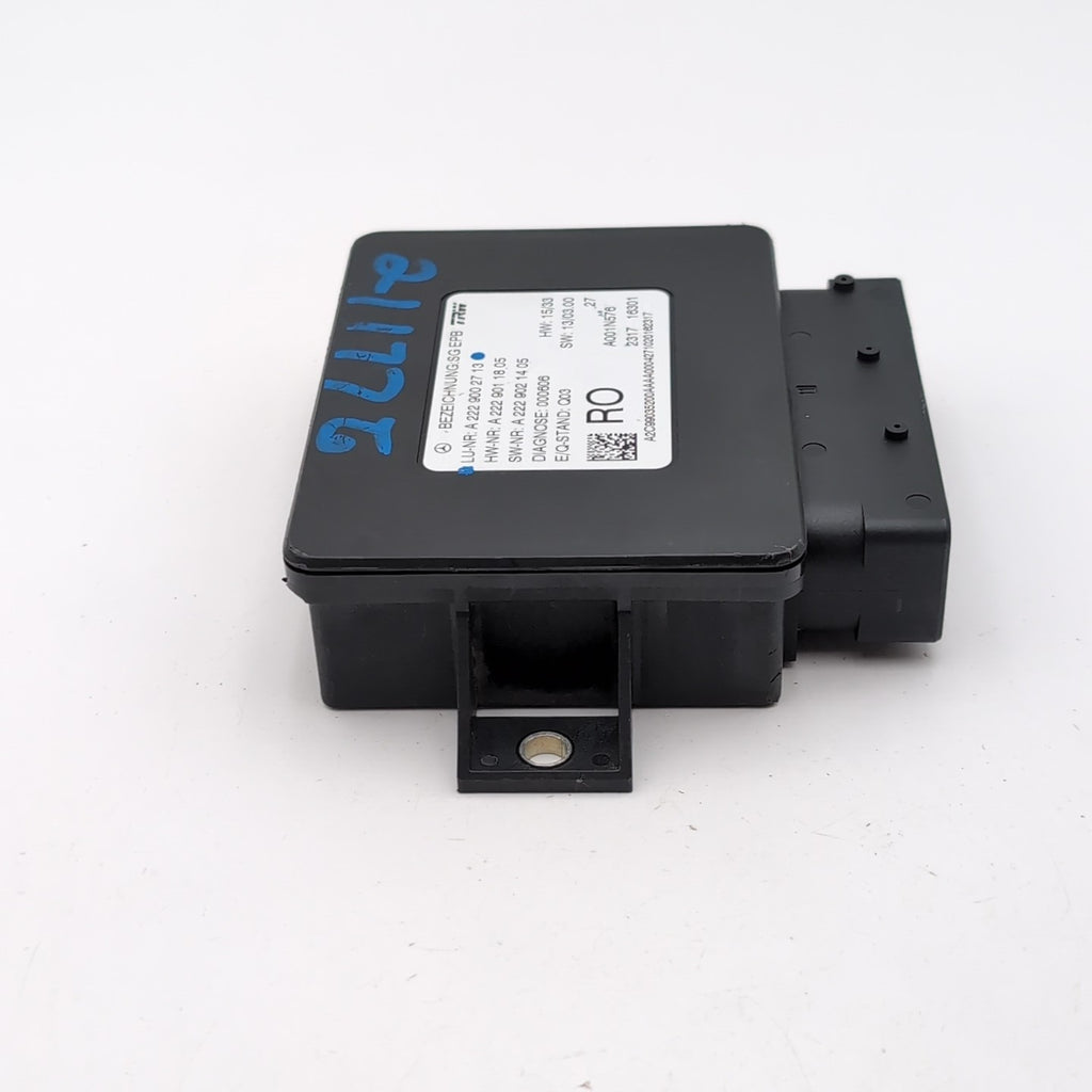 2017 Mercedes W205 C63 AMG Parking Brake Control Module OEM A2229002713