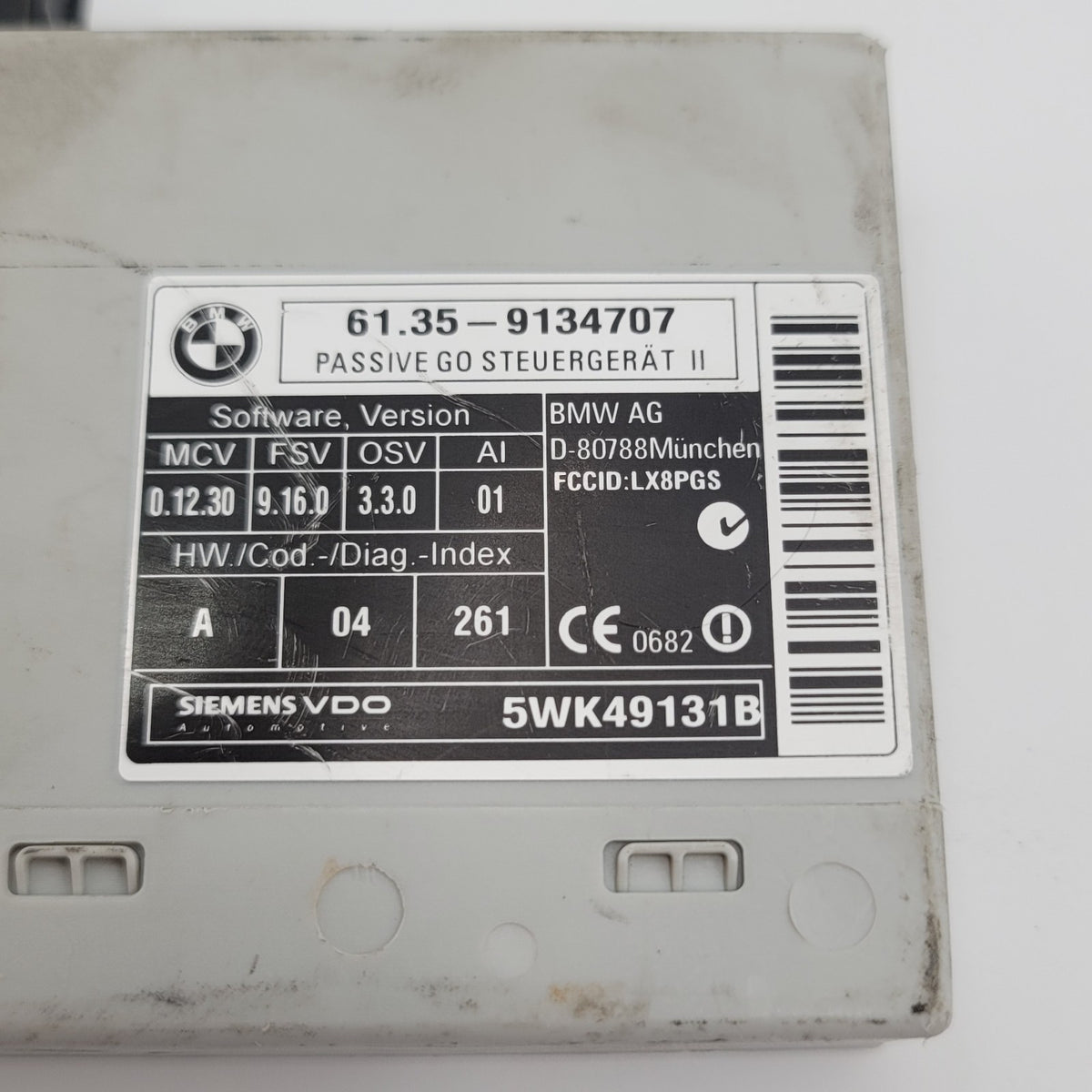 For BMW E60 E63 E70 E71 Comfort Keyless Passive Access Control Module 9134707