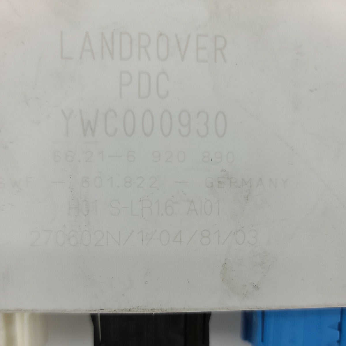 2005 Land Rover L322 Driver Assist Parking Control Module Unit 6920890 Oem