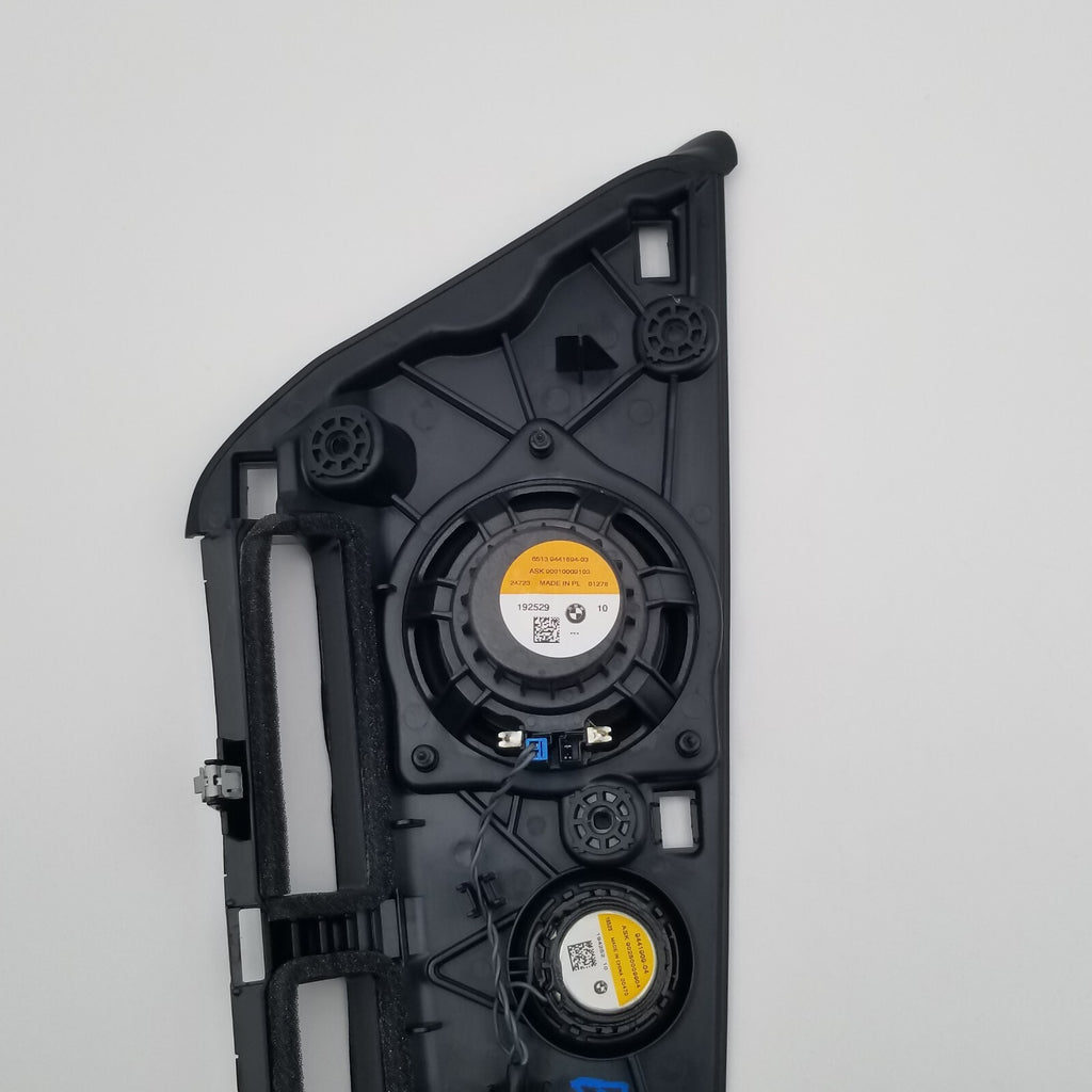 2024 BMW iX I20 CENTER SPEAKER DASHBOARD CONSOLE LHD LL 9490665 9107379 9107380